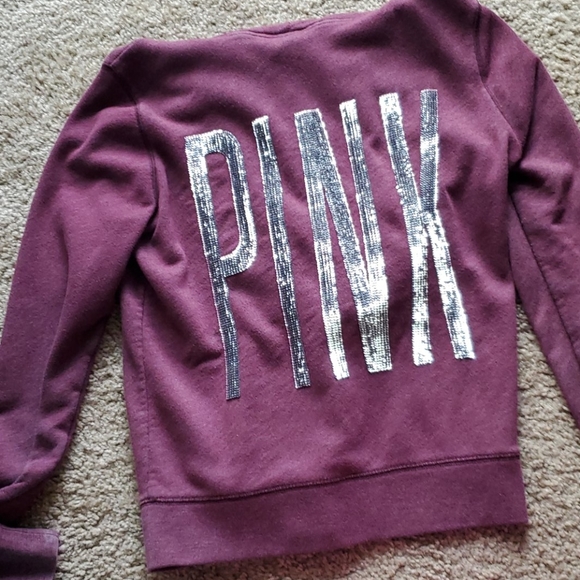 Maroon zip up hoodie - Picture 1 of 3